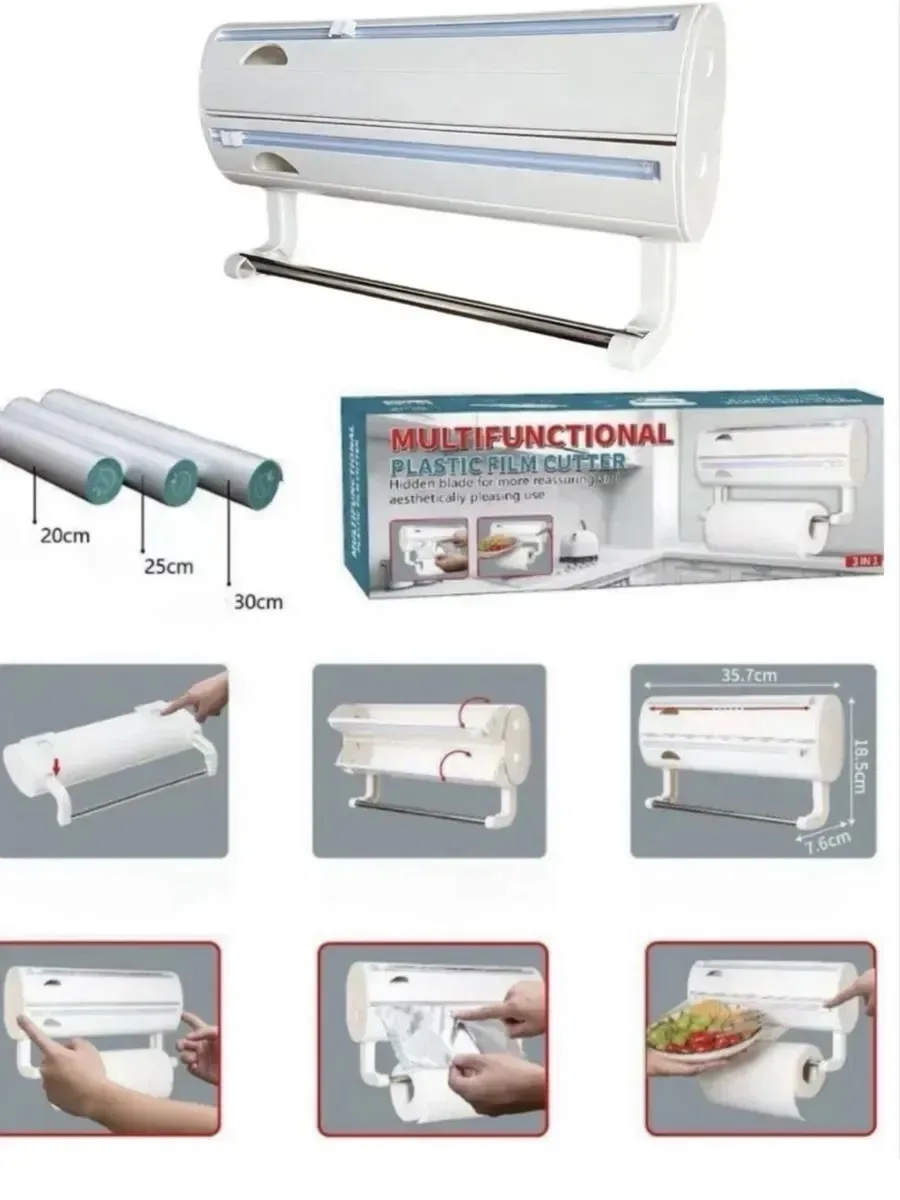 Держатель для бумажных полотенец, фольги и пищевой пленки — фото 9