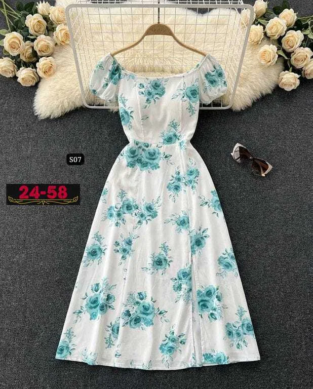 Платье из легкой ткани — фото 5