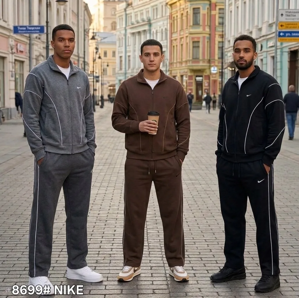 Костюм спортивный из хлопкового трикотажа — фото 2