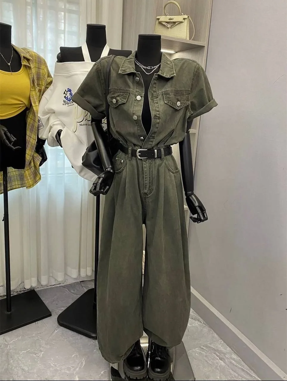 Платье SALE, джинс — фото 1