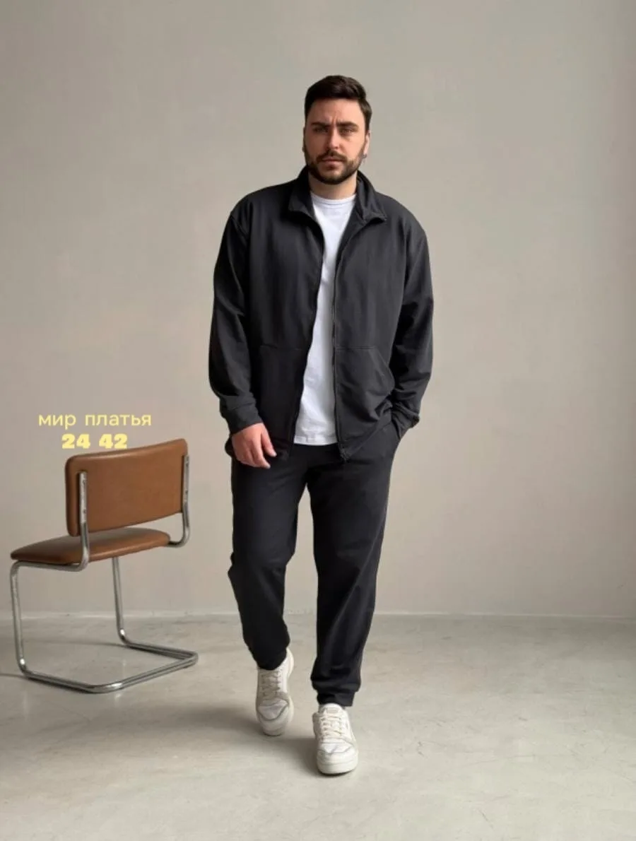 Костюм двойка мужской из флиса — фото 10