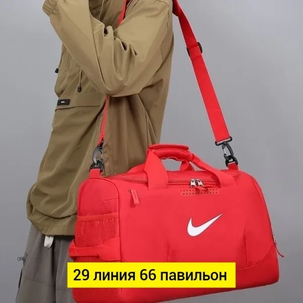 Спортивная сумка из ткани — фото 22