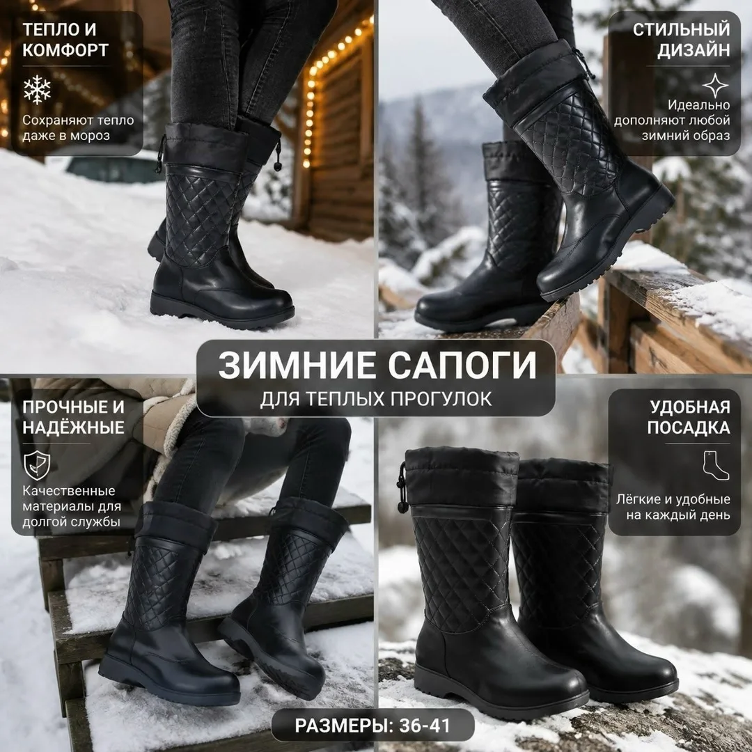 Сапоги резиновые женские — фото 2