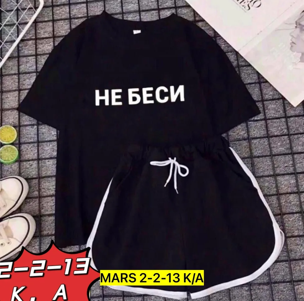 Костюм двойка из хлопка — фото 7