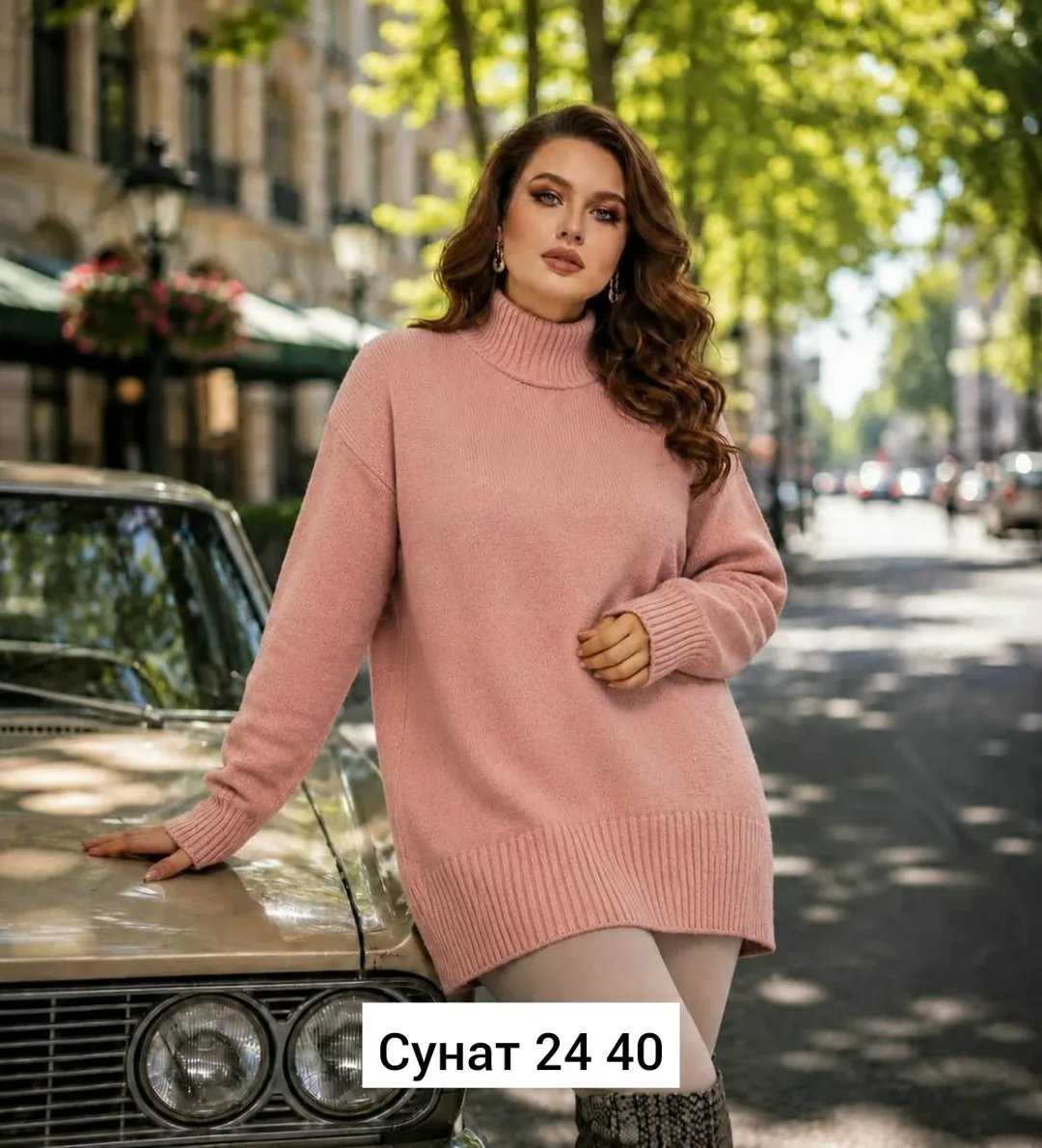 Свитер из натурального кашемира — фото 4