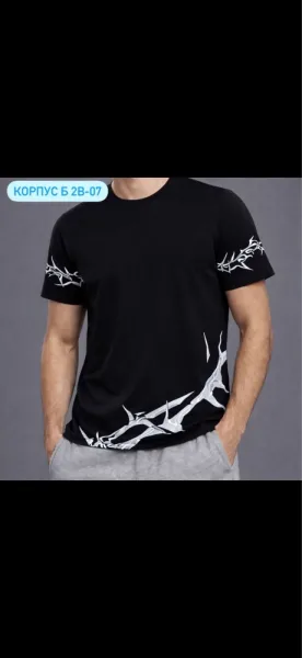 Мужская футболка из 100 хлопка — фото 7