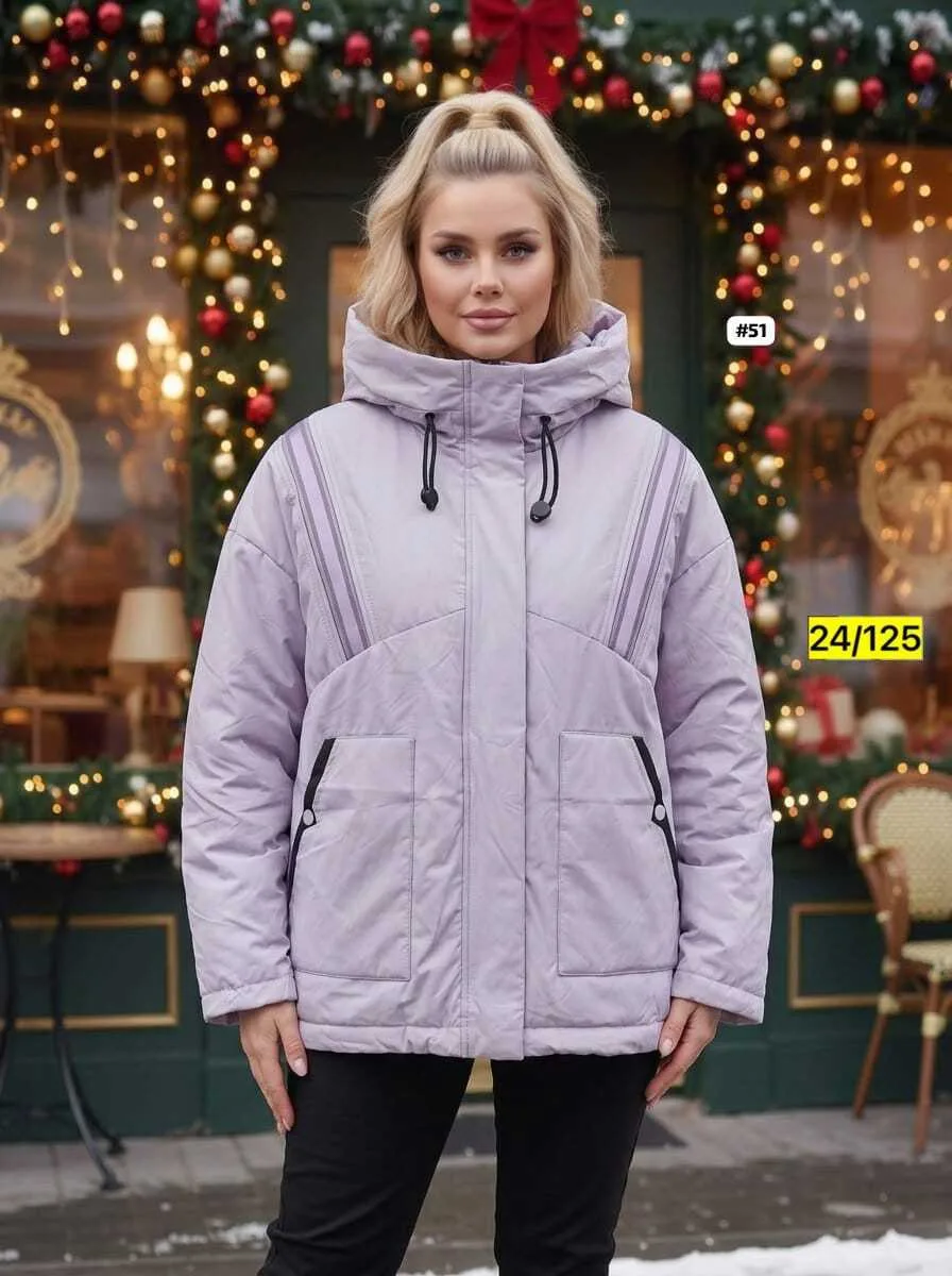 Стильную и практичную женскую Двухсторонняя куртка — фото 3
