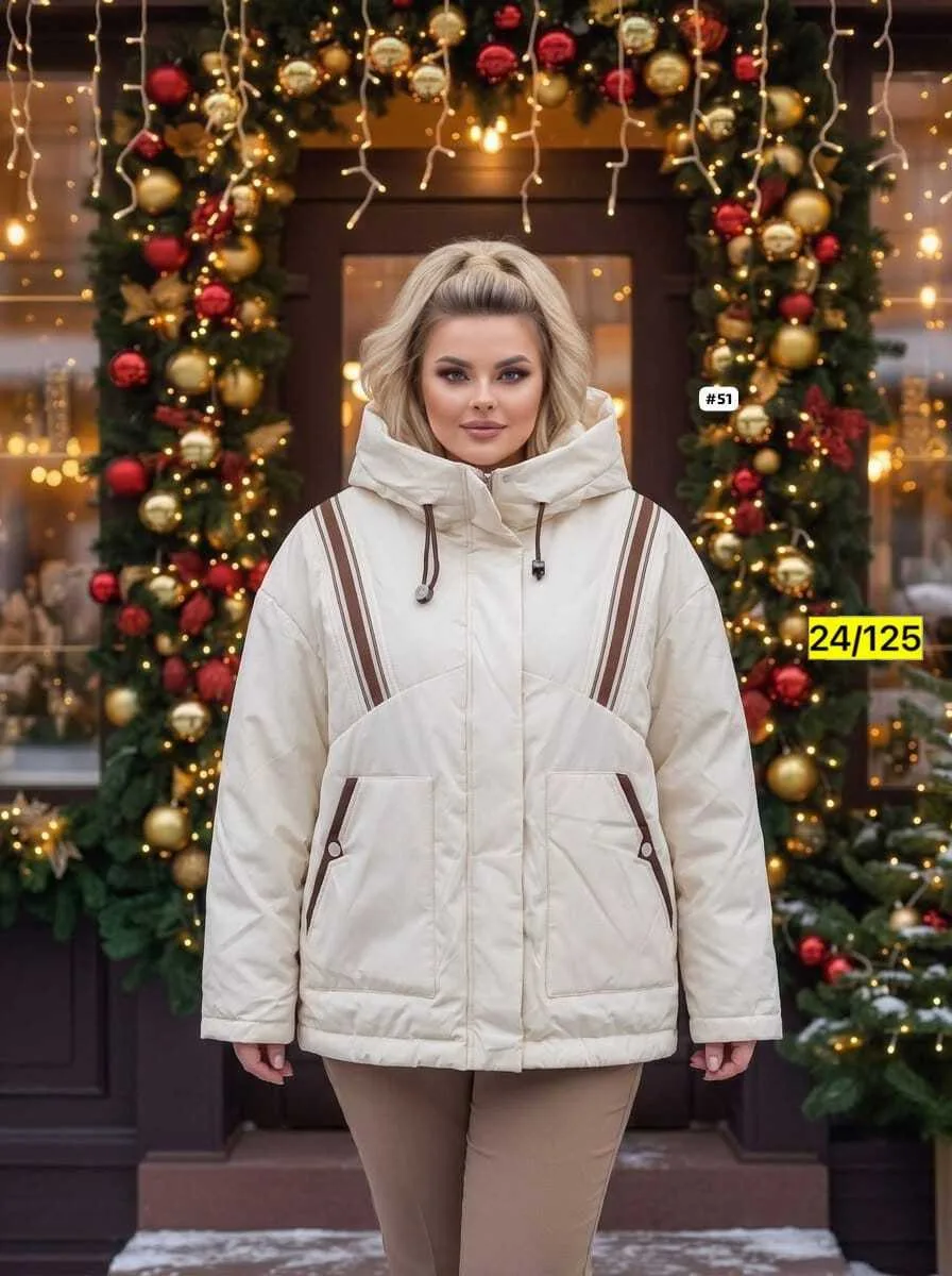 Стильную и практичную женскую Двухсторонняя куртка — фото 4