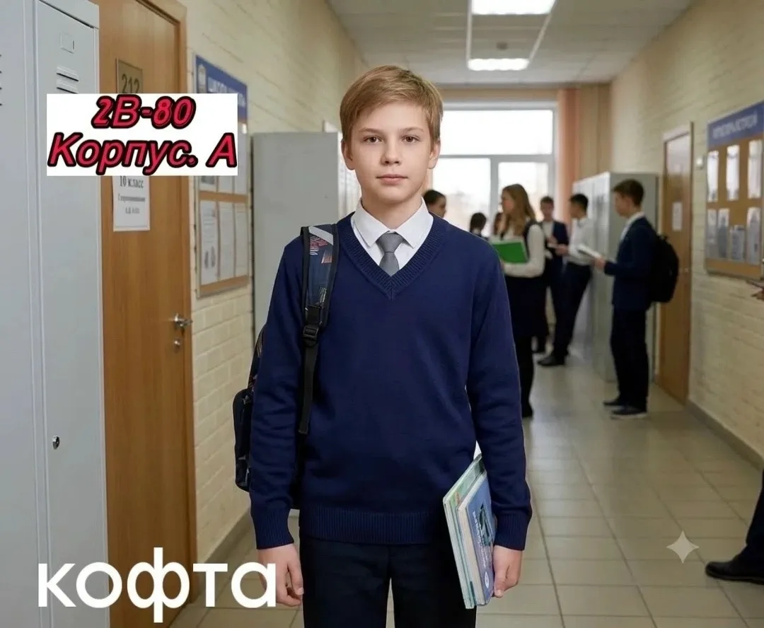 Свитер Школьная кофта — фото 4