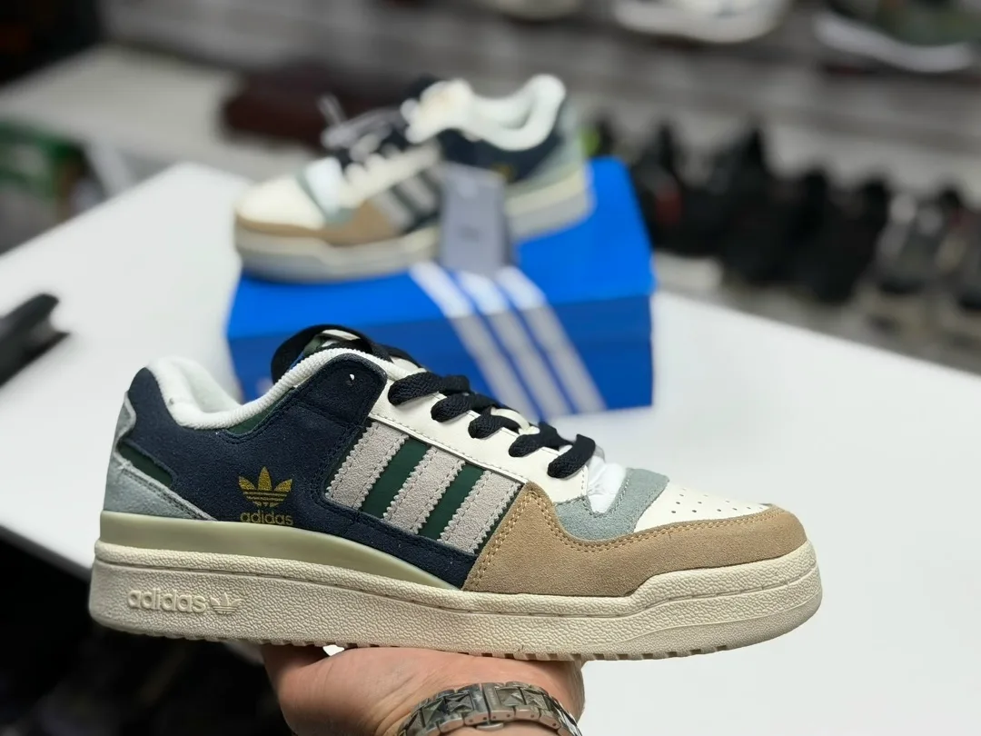 Adidas кеды натуральная кожа — фото 1