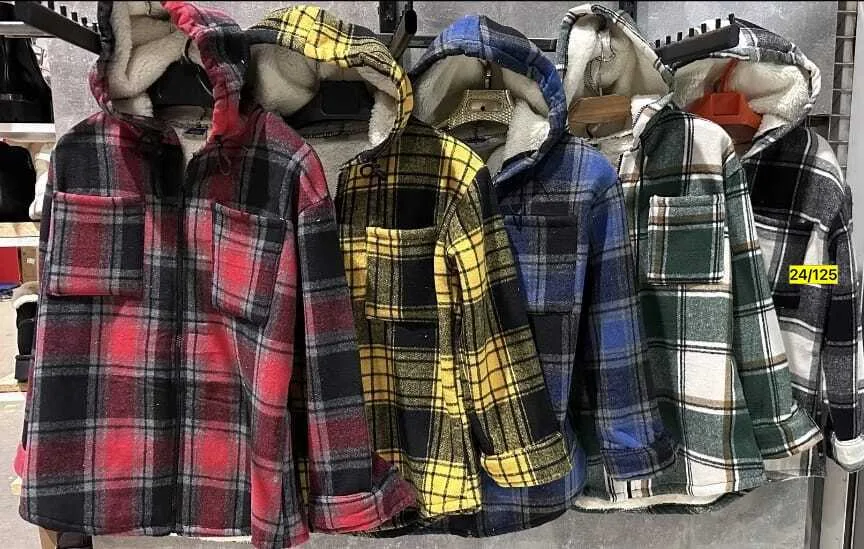 Рубашка на полном мехе из кашемира — фото 6