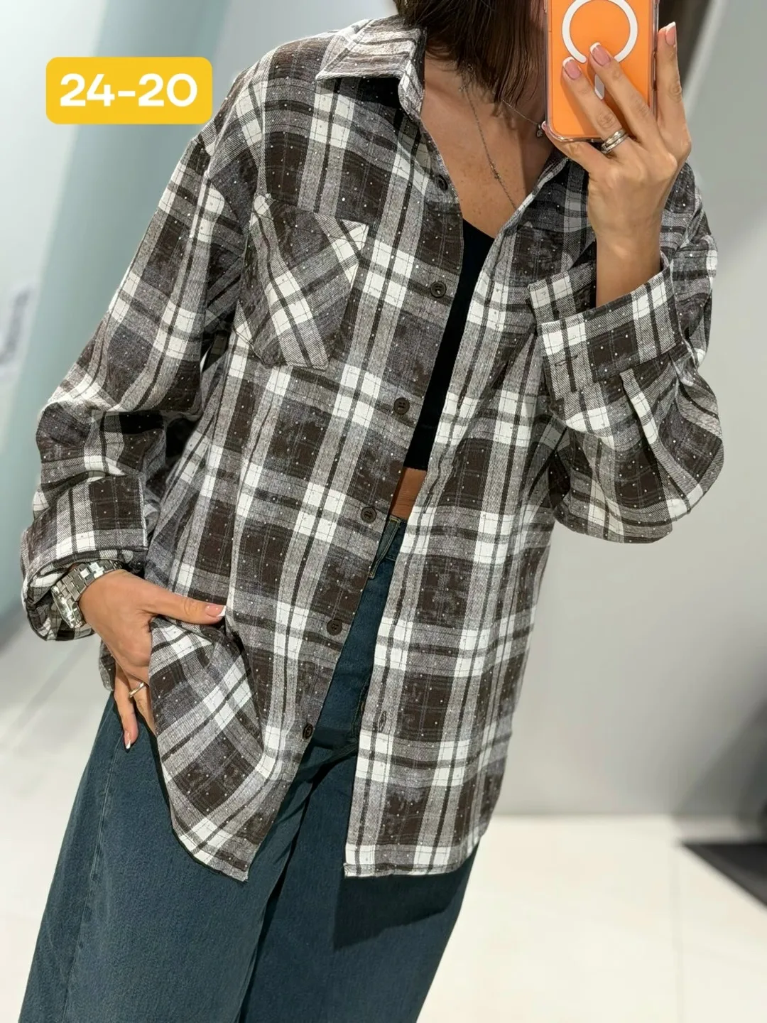 Джинсы Oversize Made In Korea Oversize, хлопок — фото 8
