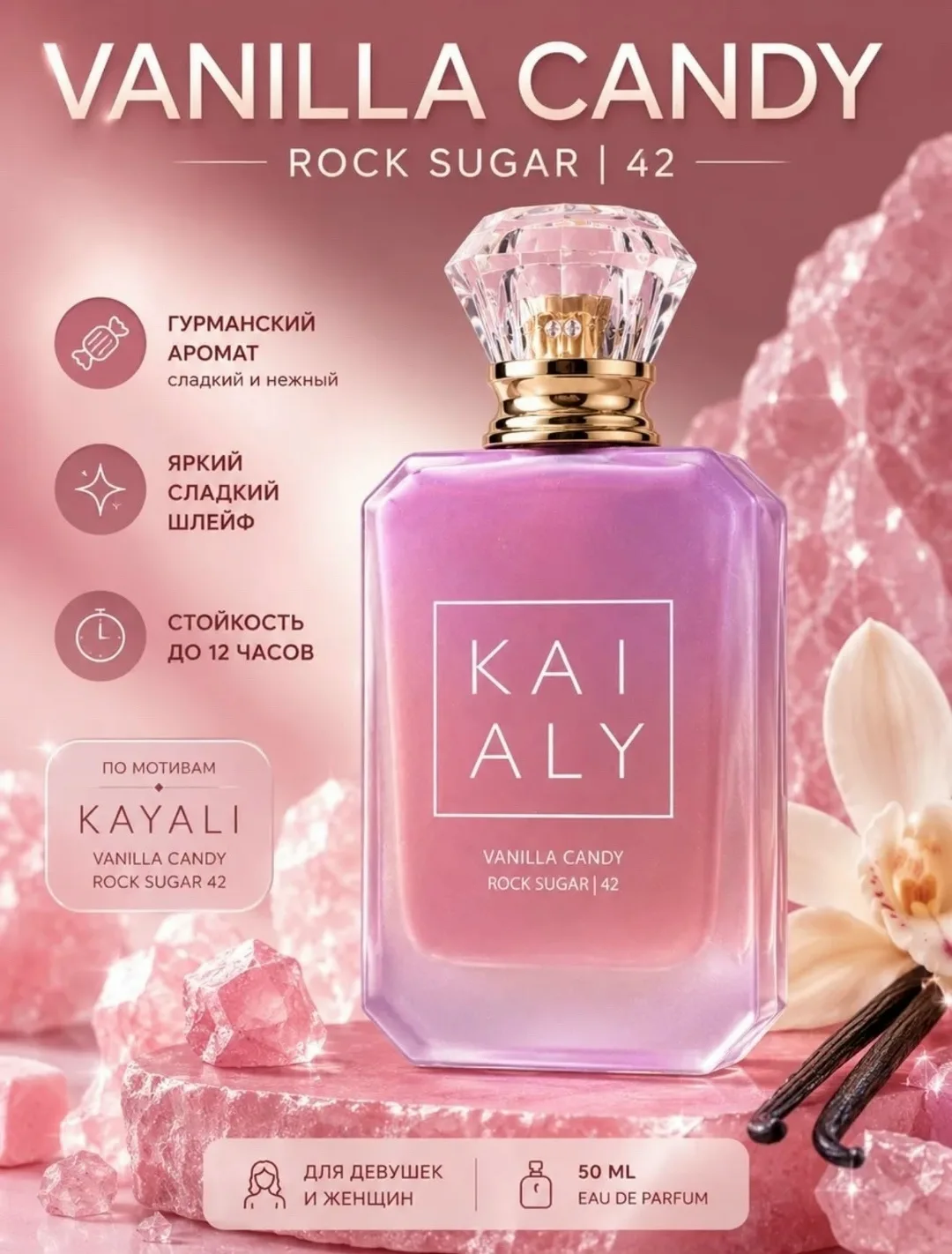 Куртка Vanilla Candy Rock Sugar Пирамида аромата — фото 5