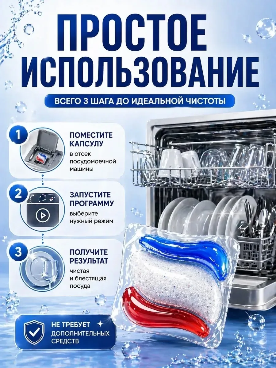 Капсулы для посудомоечной машины DSBN — фото 15