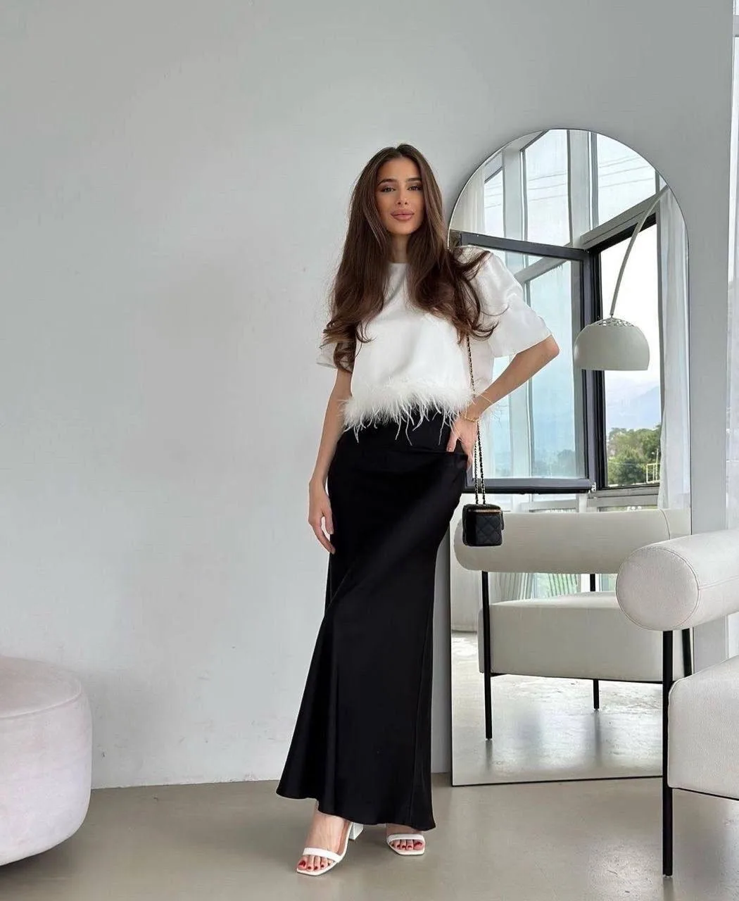 Silk Mood юбка макси Trend — фото 4