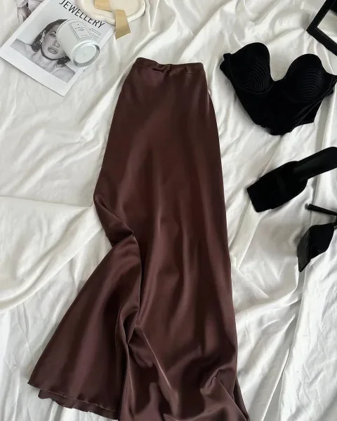 Silk Mood юбка макси Trend — фото 18