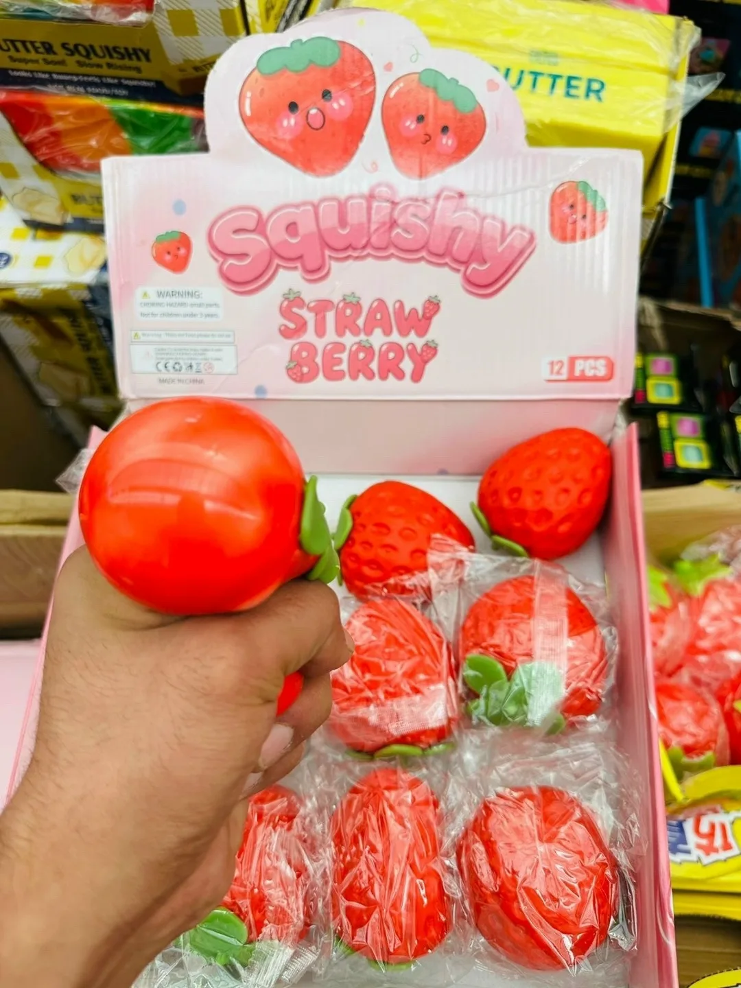 Игрушка Сквиш Клубника — фото 5