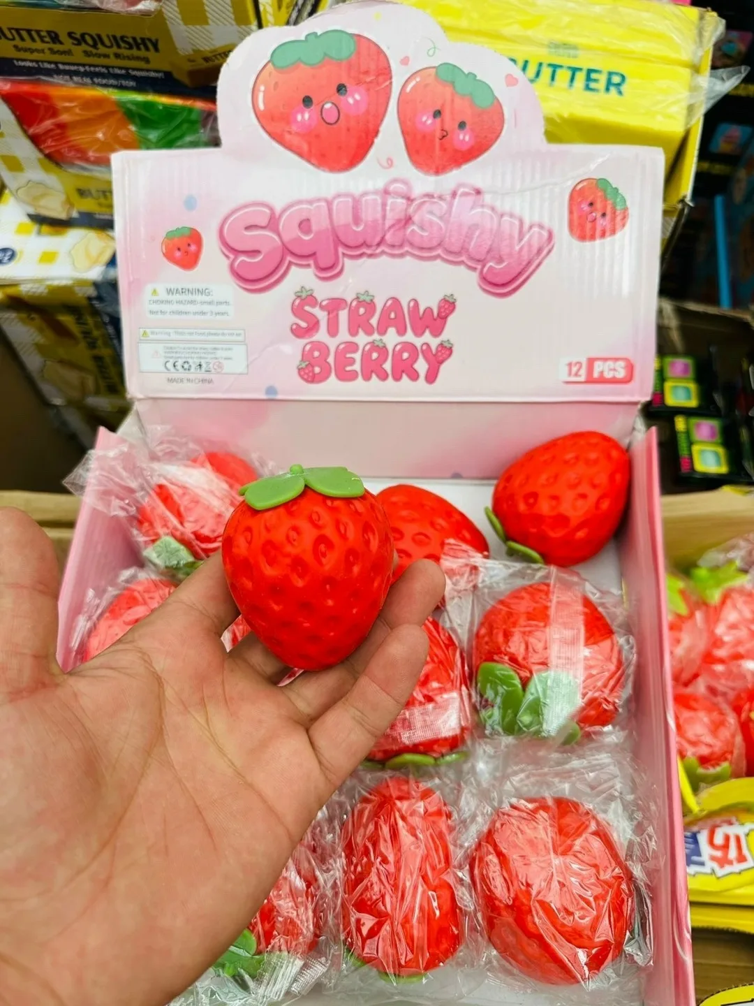 Игрушка Сквиш Клубника — фото 6