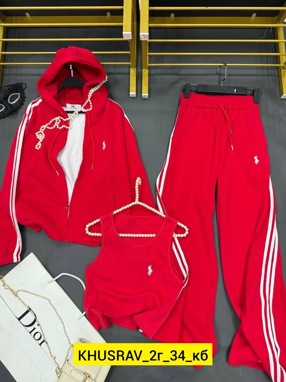 Костюм тройка из трехнитки — фото 8