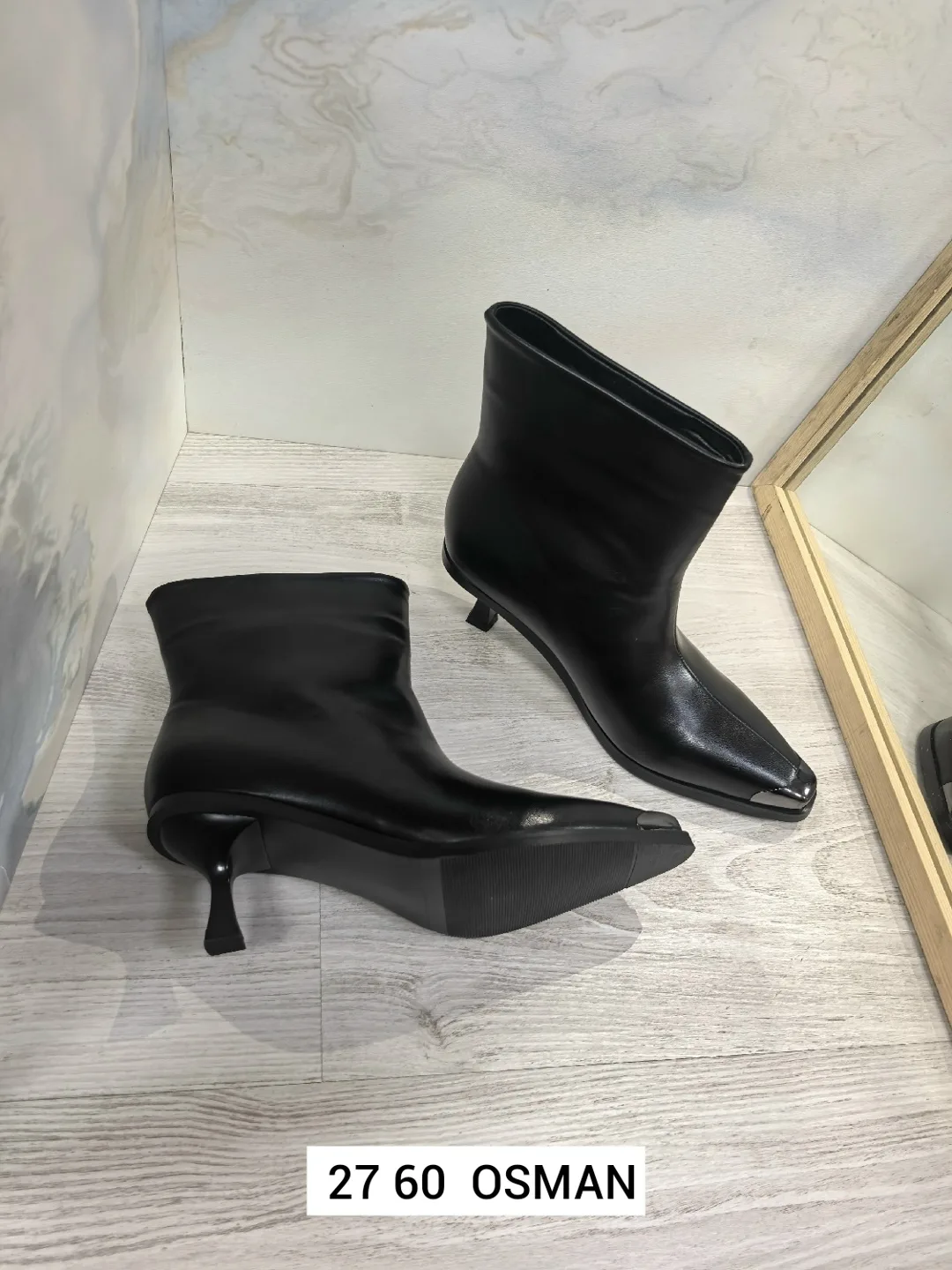 Сапоги женские Сезон осень, замша — фото 3