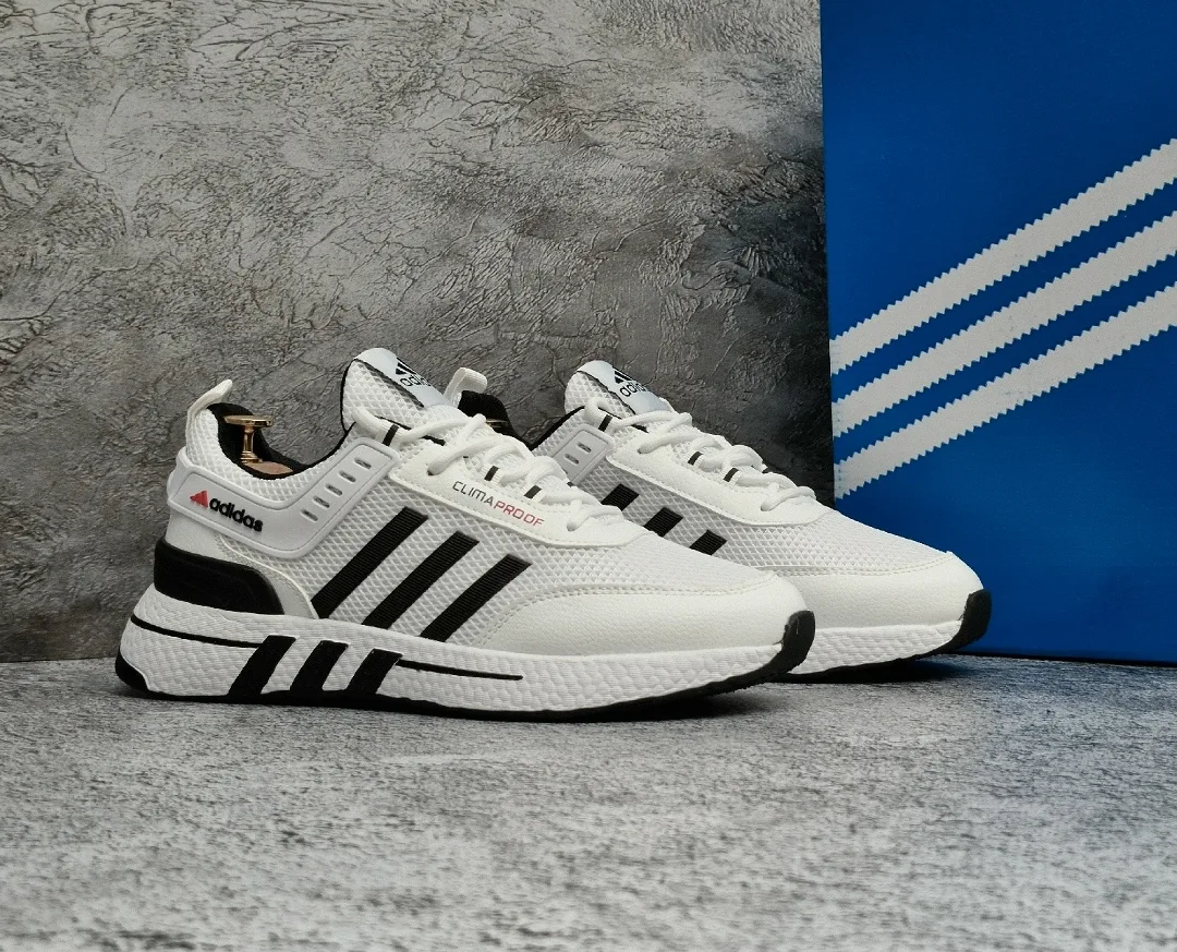 Мужские кроссовки из сетчатого материала — фото 2