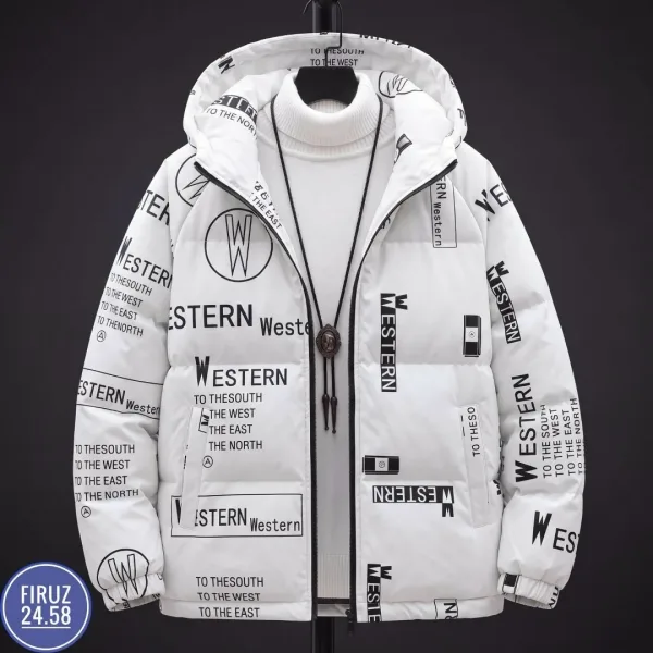 Двухсторонняя мужская куртка из хлобофайбера — фото 31