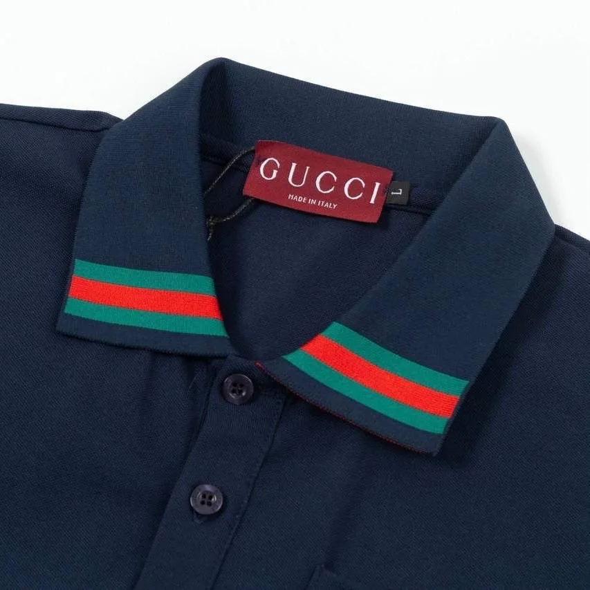 Рубашка Поло GUCCI, хлопок — фото 4