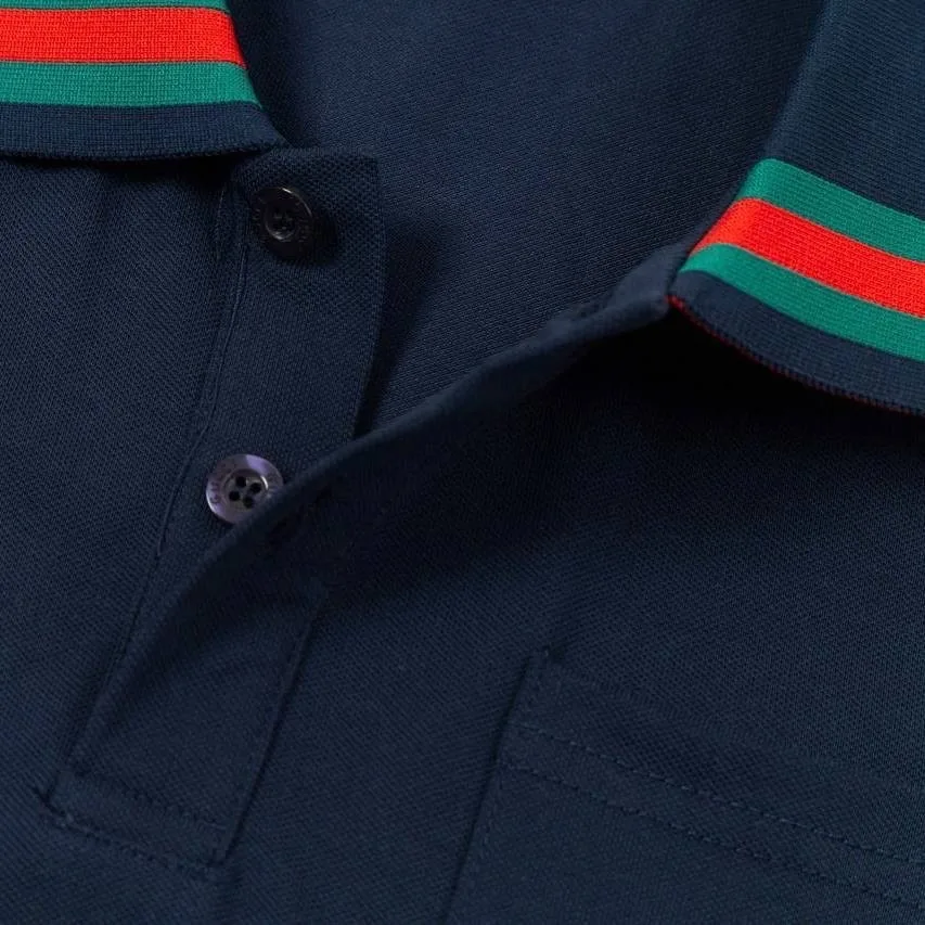 Рубашка Поло GUCCI, хлопок — фото 6