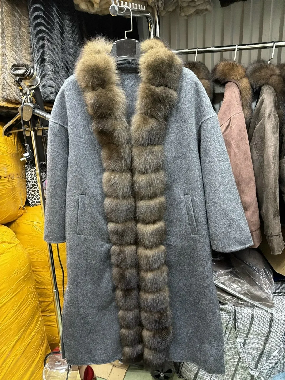 Плед из натуральной шерсти, длина — фото 2
