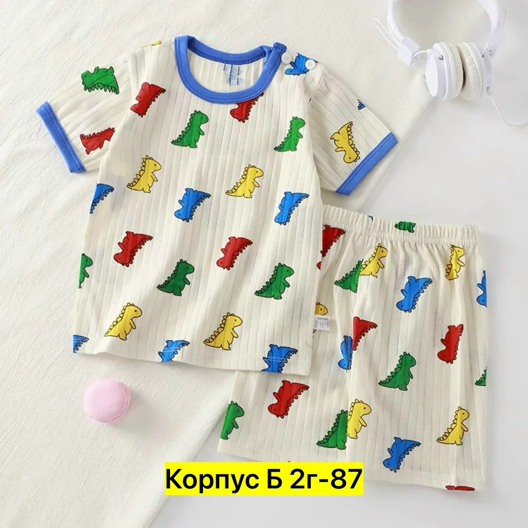 Костюм двойка из натурального хлопка — фото 7
