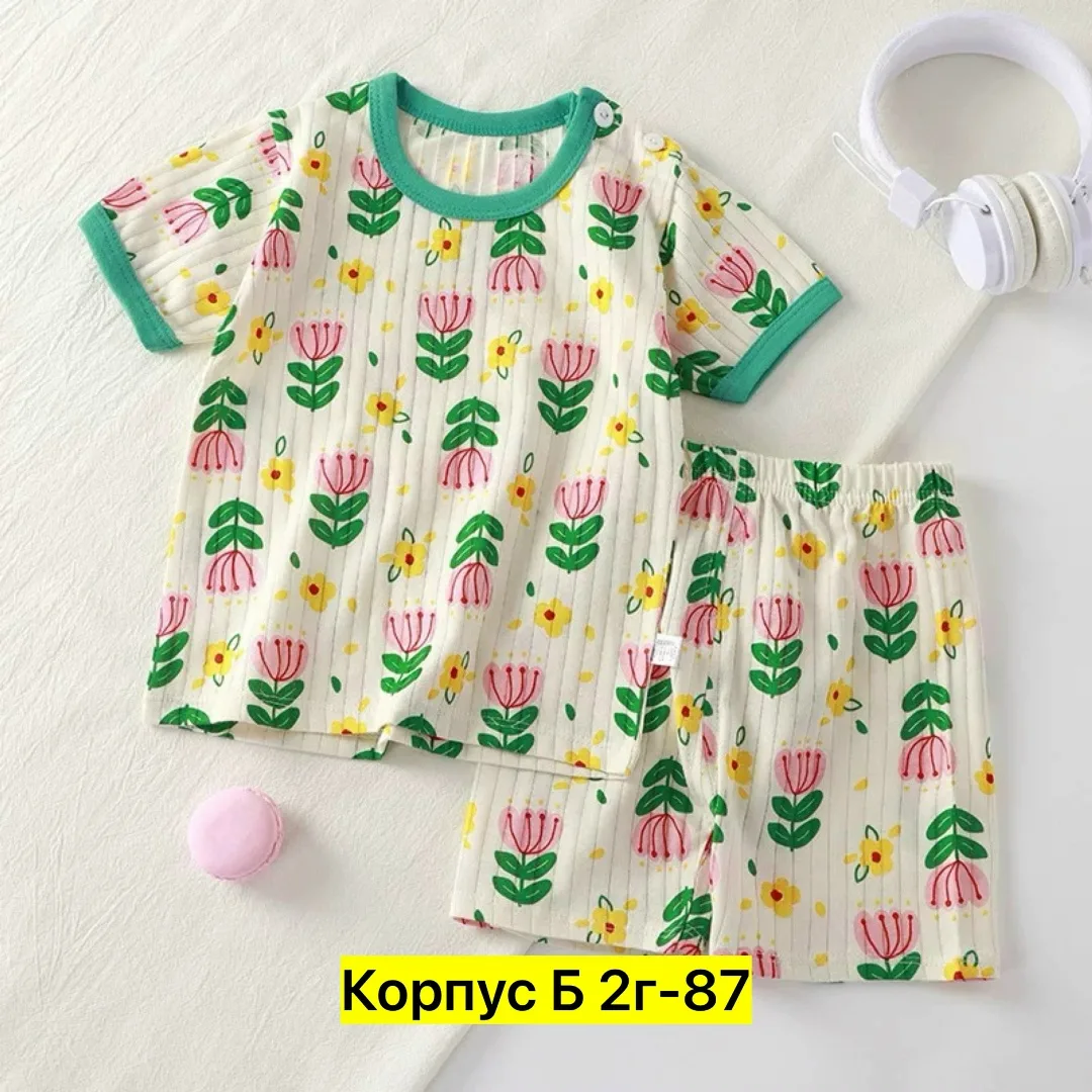 Костюм двойка из натурального хлопка — фото 8