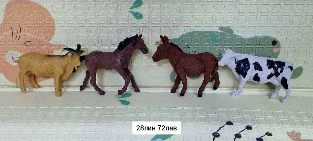 Набор фигурок животных для игры на ферме: собака, лошадь, овчарка — фото 5