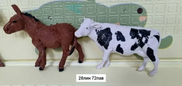 Набор фигурок животных для игры на ферме: собака, лошадь, овчарка — фото 3