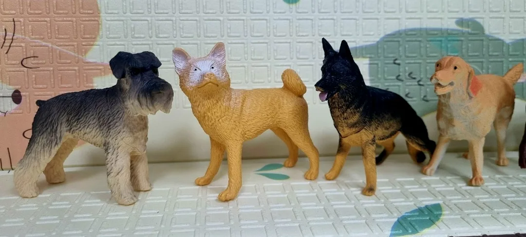 Набор фигурок собак UCOK Toys YX- - это коллекция моделей сельскохозяйственных животных, включающая несколько 12-сантиме — фото 4