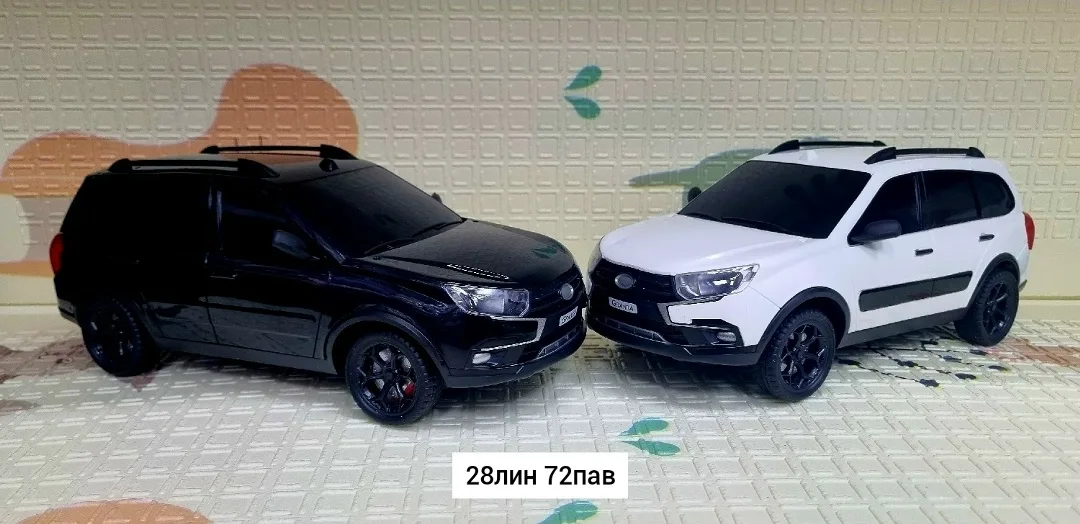 Машинка LADA VESTA в масштабе 1:12 с пультом управления и аккумулятором в комплекте — фото 6
