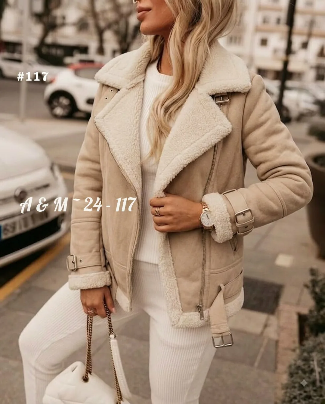 Куртка Новое поступление, замша — фото 4