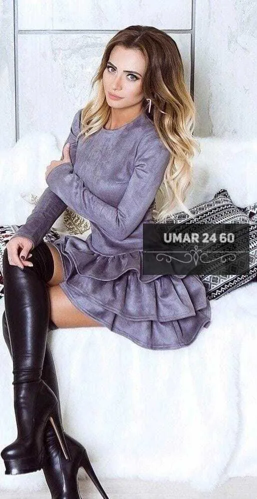 Платье из спандекса — фото 4