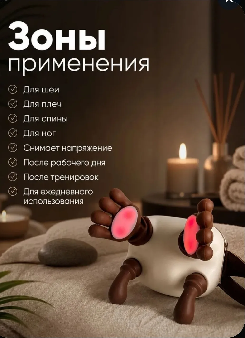 Сумка Siaasoo N7 Массажер для шеи и плеч — фото 12