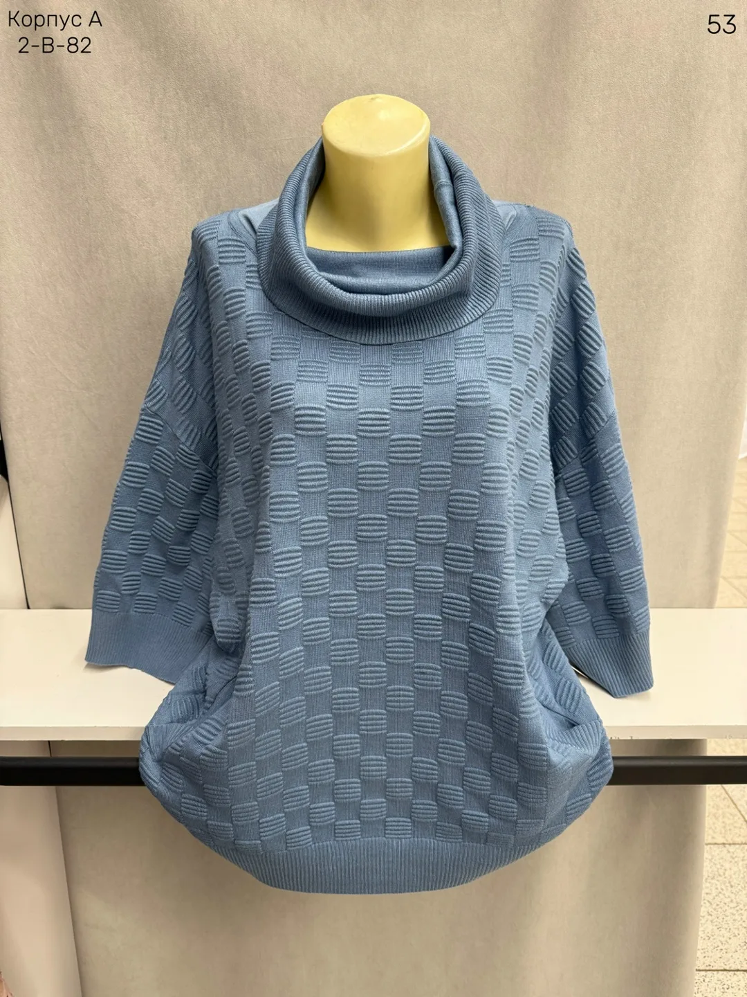 Свитер из 80 хлопка и 20 эластана 80 COTTON, 20 ELASTANE — фото 5
