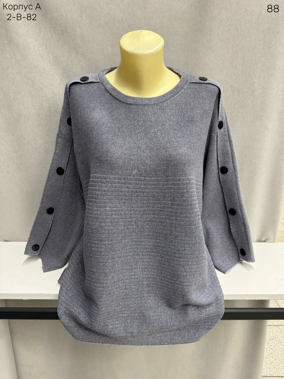 Свитер из смесового материала (65 хлопок 65 COTTON, 35 POLYESTER — фото 2