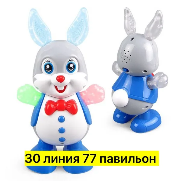 Набор музыкальных зверят из пластика с возможностью выбора — фото 3
