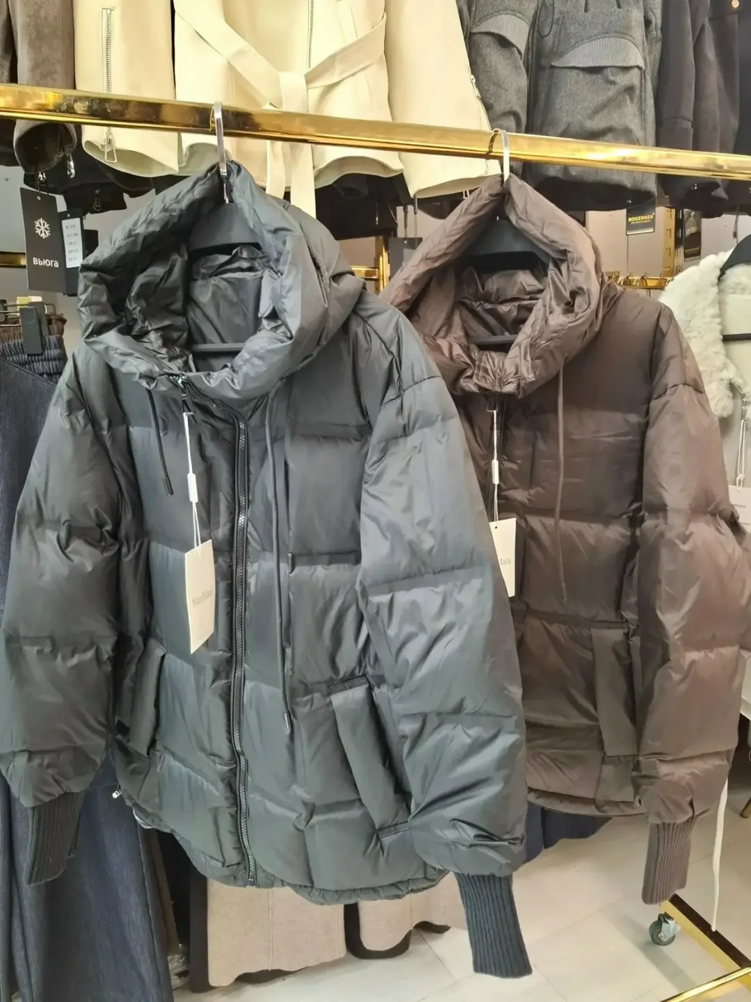 Пальто из коллекции Max Mara с наполнителем пух-перо — фото 1