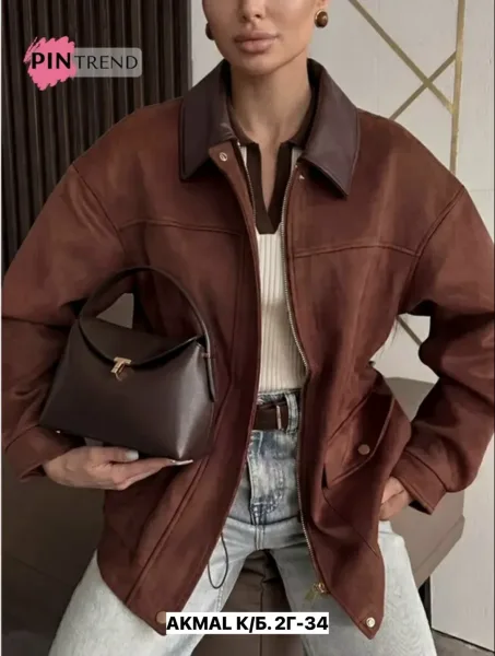 Куртка замшевая — фото 67