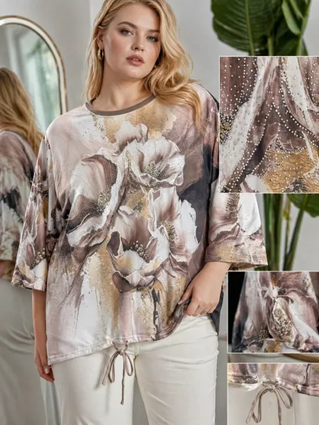 Кофта, хлопок 95 COTTON, 5 SPANDEX — фото 2