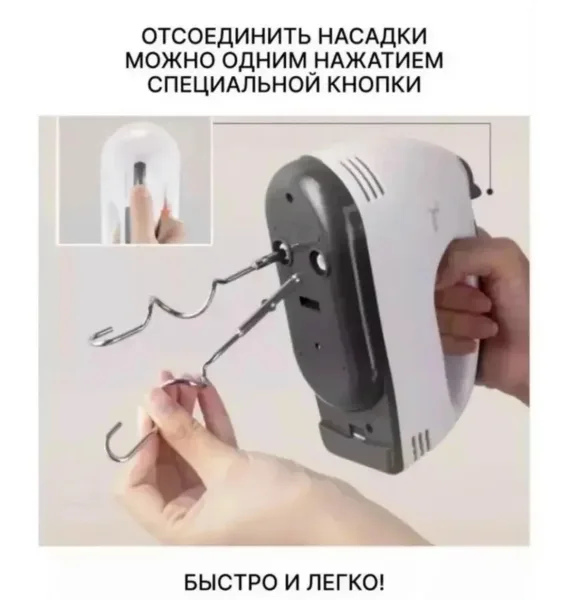 Помощью миксера можно приготовить тесто, пюре, омлеты, пудинги, соусы, взбить сливки или крем для торта и многое друго — фото 5