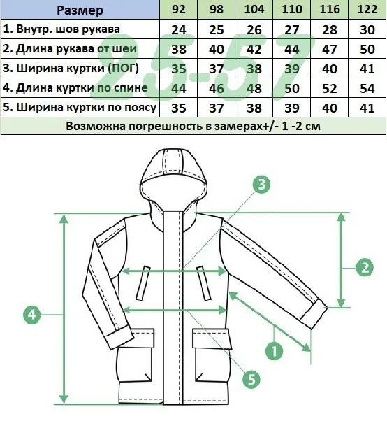 Демисезонная куртка из мембранной ткани с утеплителем 100 — фото 5