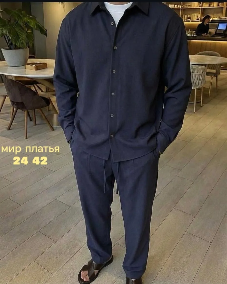 Летний костюм из французского льна — фото 3