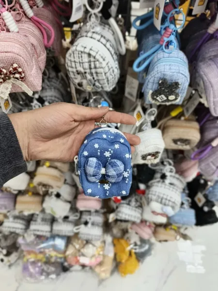 Сумка-брелок из ткани — фото 1