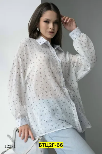 Рубашка хлопок — фото 3