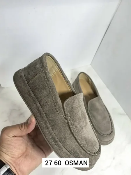 Мужские лоферы из натуральной замши — фото 15